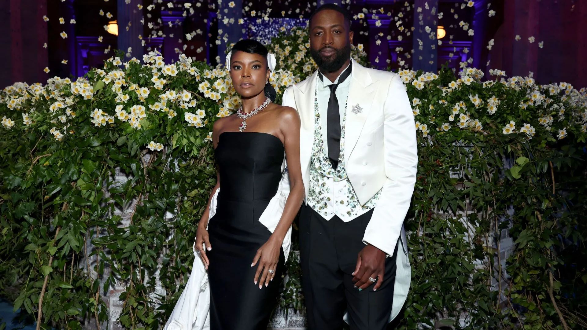 Dwyane Wade and Gabrielle Union (Getty via Soap Central CMS - Resized on Canva)