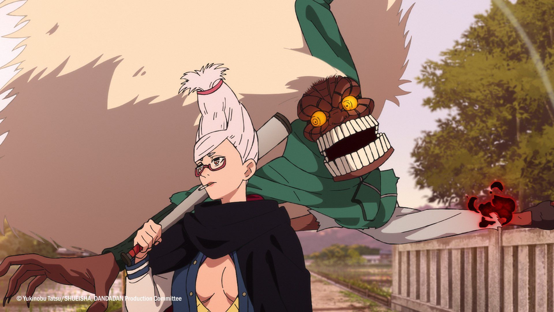 Seiko Ayase is fighting against Turbo Granny (Image credit: Science Saru)