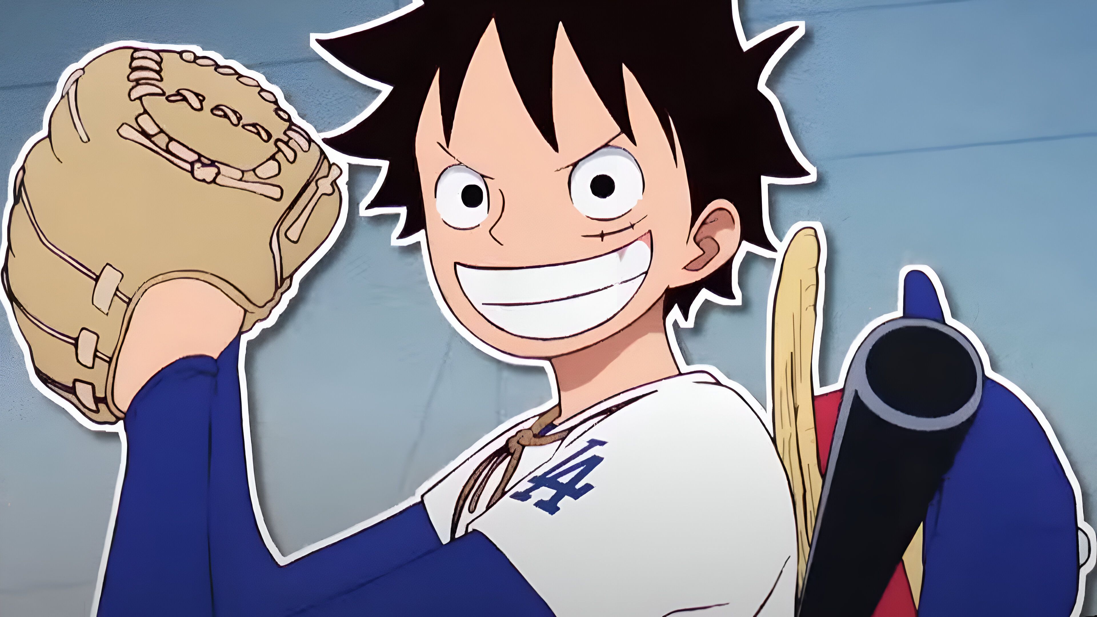 One Piece X Dodgers collab