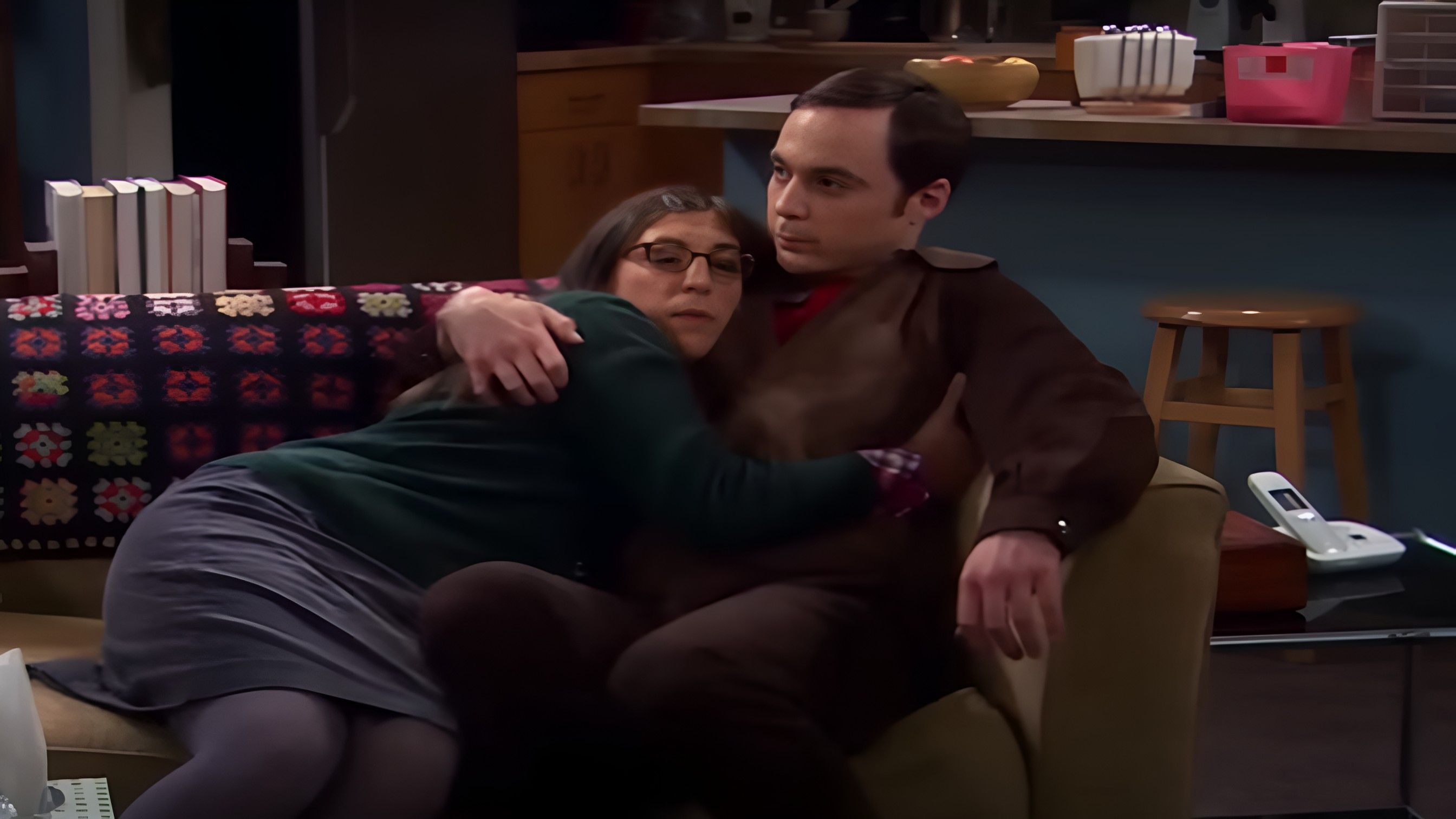 Sheldon and Amy ( Image via YouTube / Big Bang Theory )