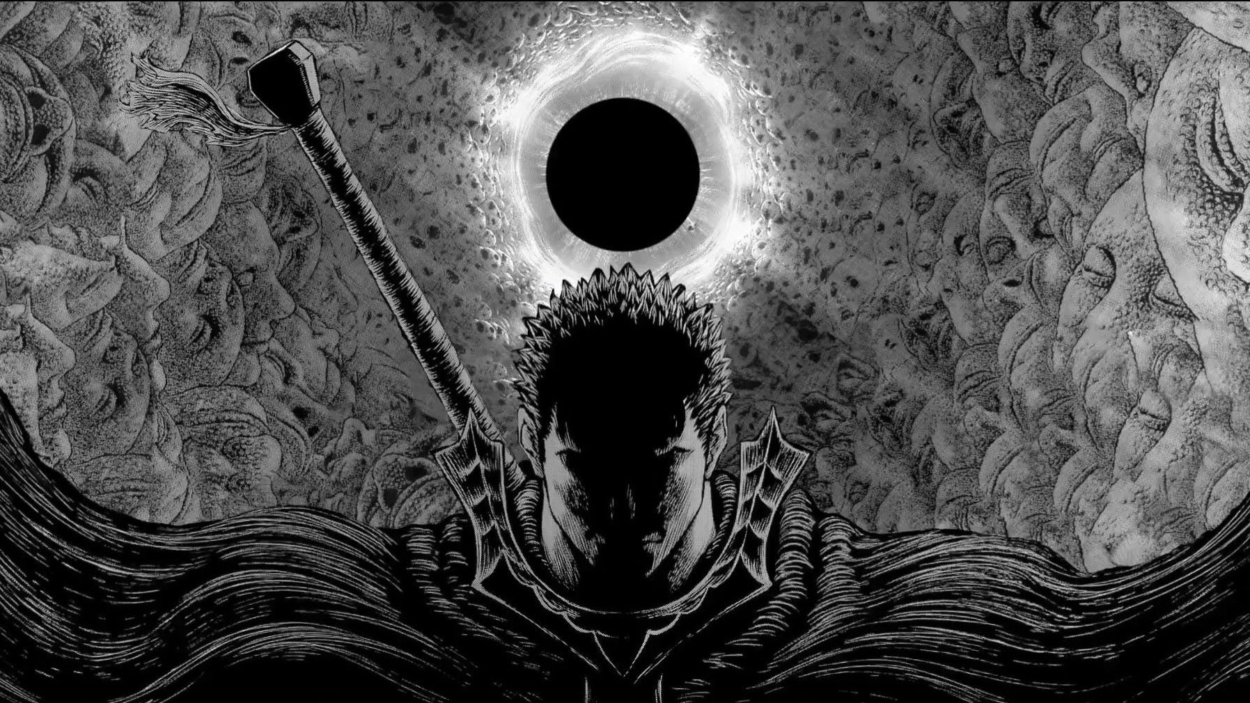 Guts as seen in manga