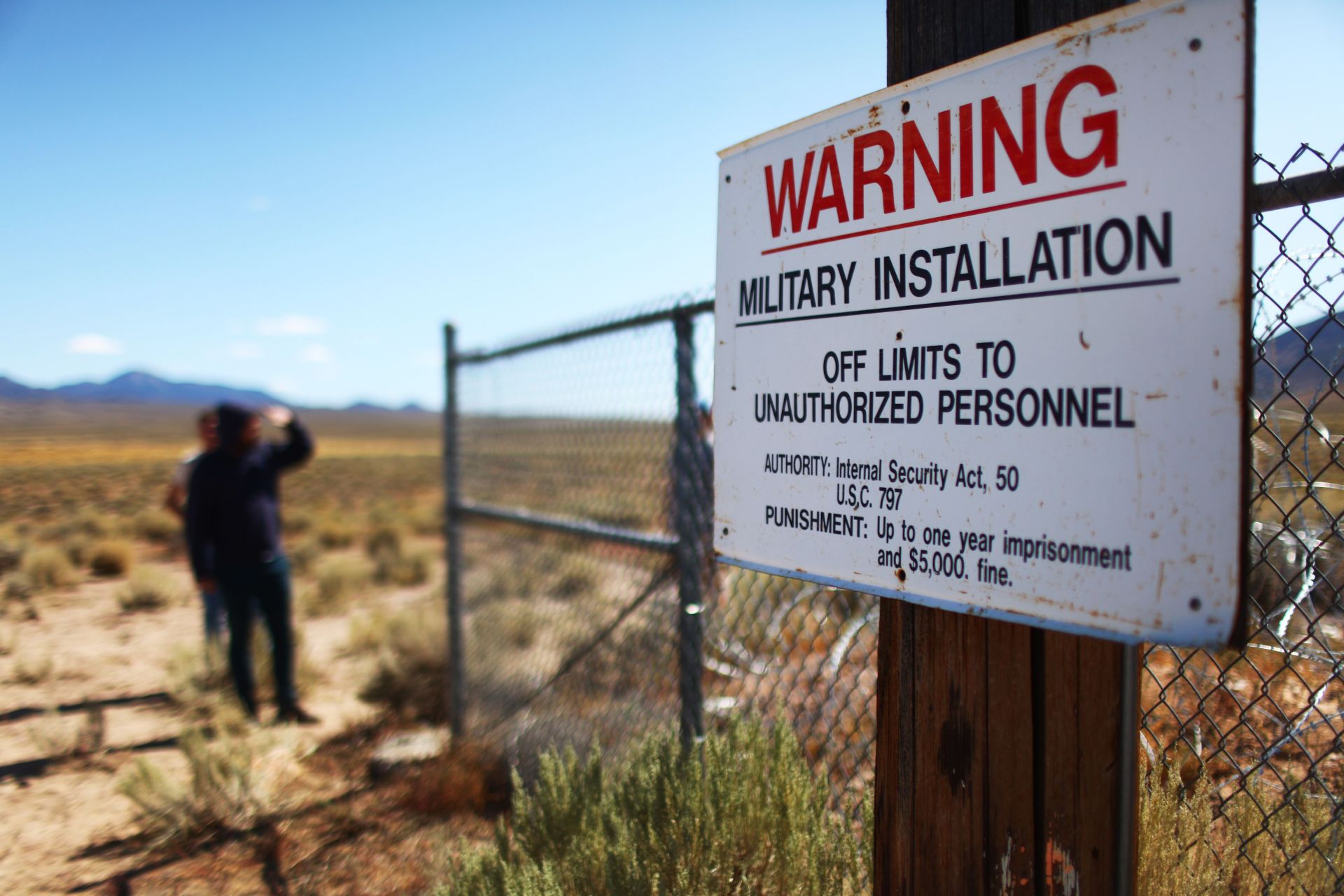 Revellers Descend On Nevada Desert For &quot;Storm Area 51&quot; Gathering - Source: Getty