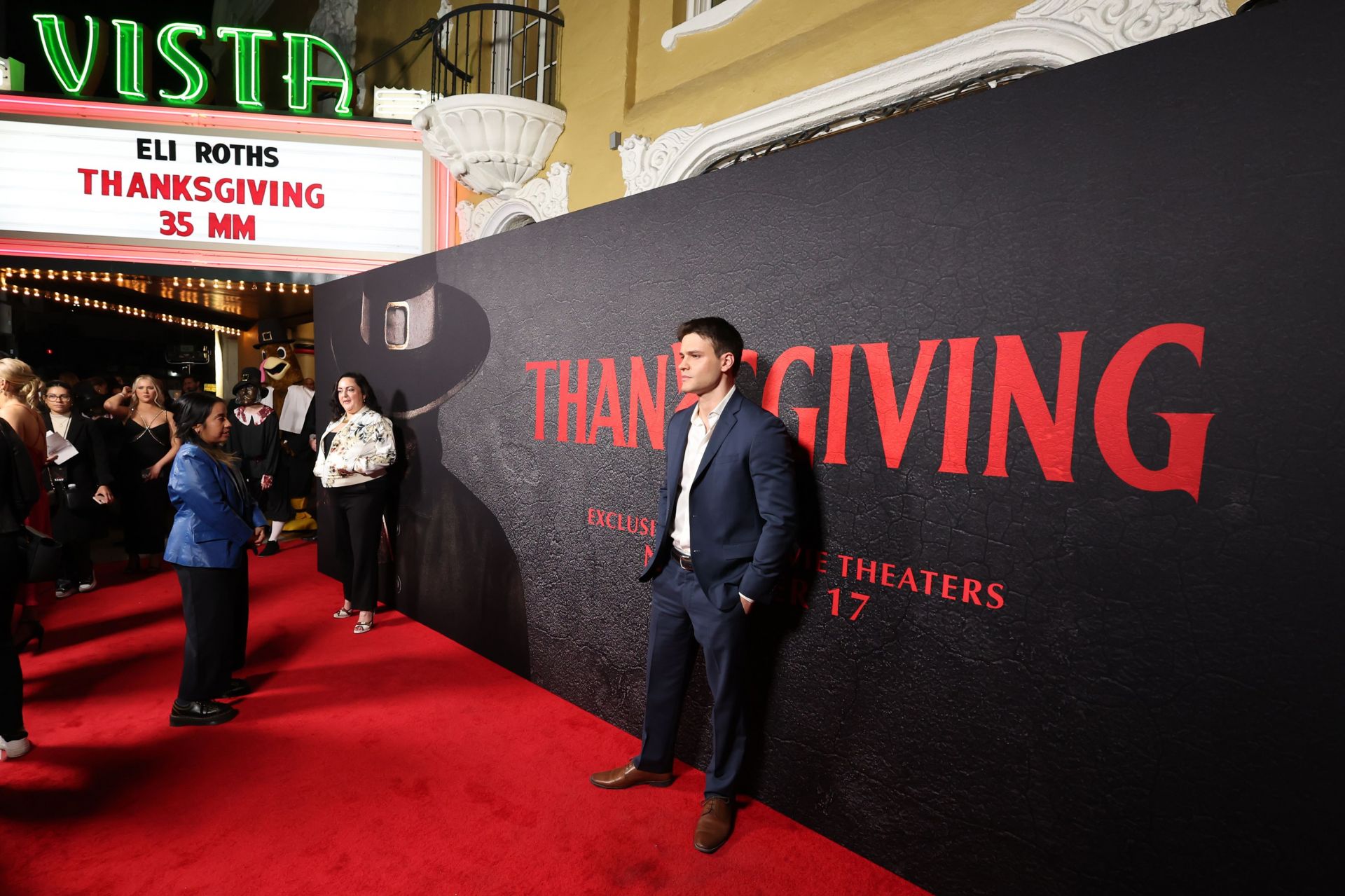 &quot;THANKSGIVING&quot; LOS ANGELES FAN SCREENING - Source: Getty