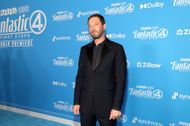 Ebon Moss-Bachrach at The Fantastic Four: First Steps World Premiere - Source: Getty