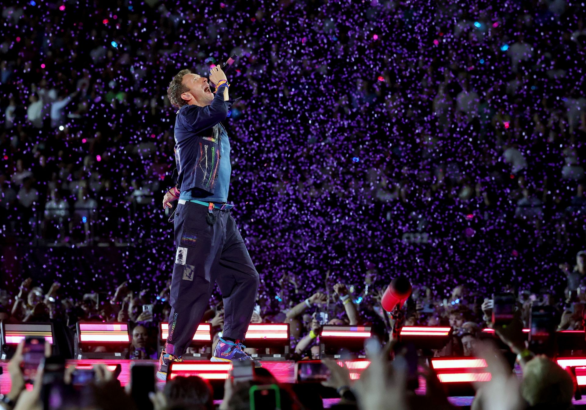 Coldplay: Music Of The Spheres World Tour With Elyanna And Willow - Las Vegas, NV - Source: Getty