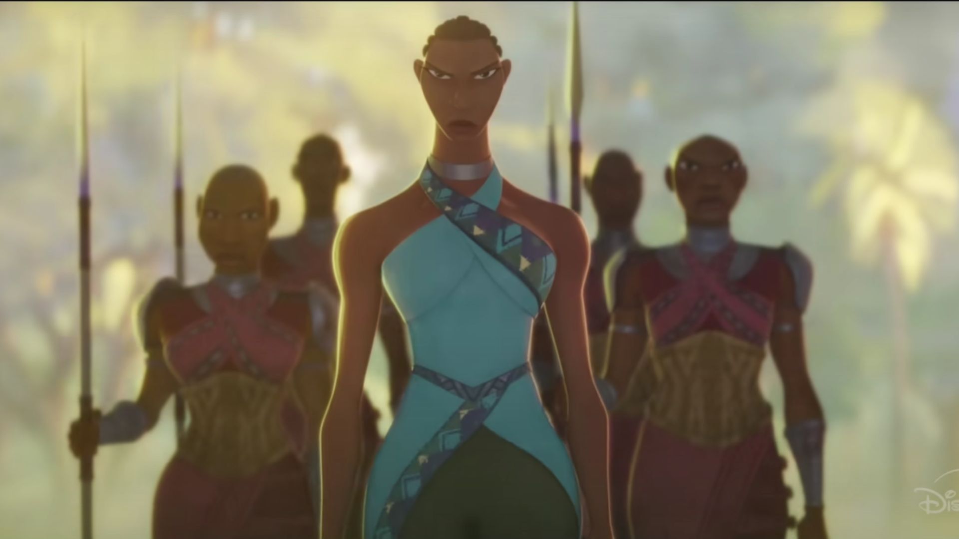A still from the Eyes of Wakanda trailer | Image Via: Marvel Entertainment