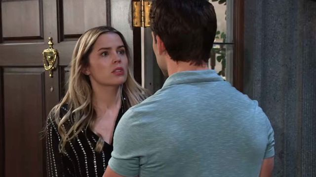 Sasha gives Michael bad news about Daisy | Image: ABC