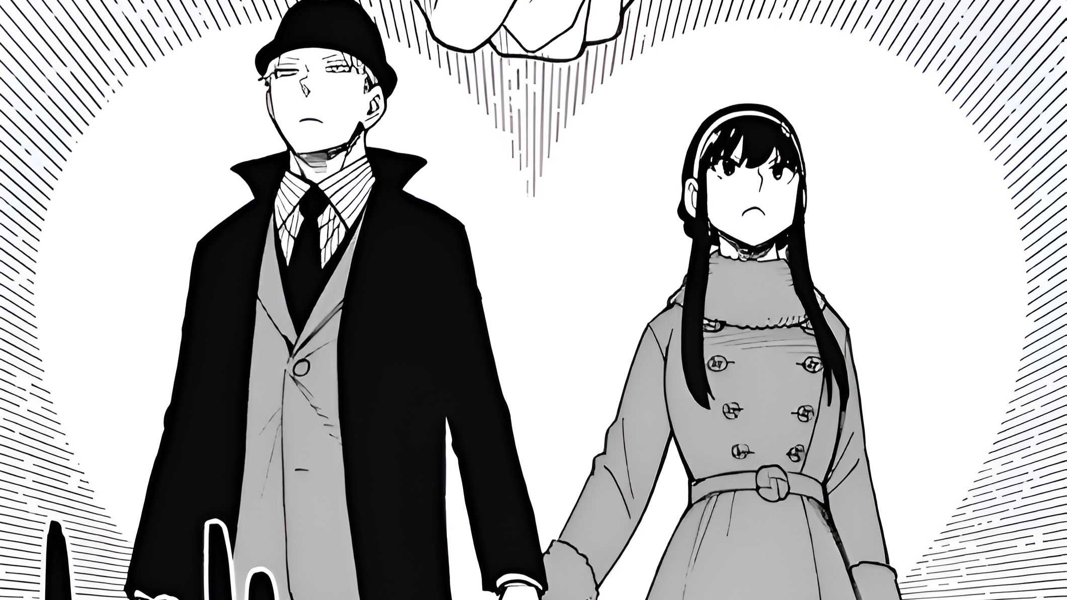 Loid and Yor as seen in manga (Image credit: Shueisha)