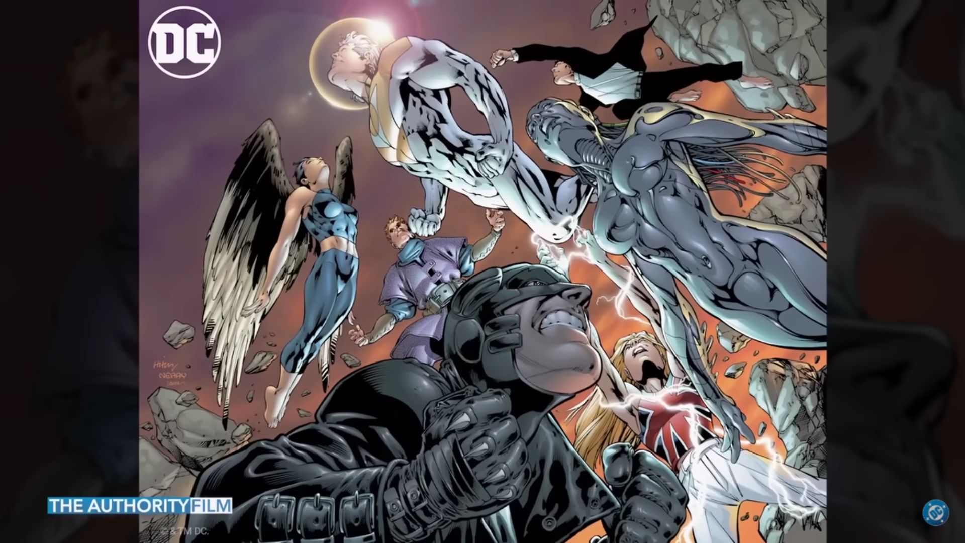 The promo image used for The Authority in the announcement | Image Via: DC