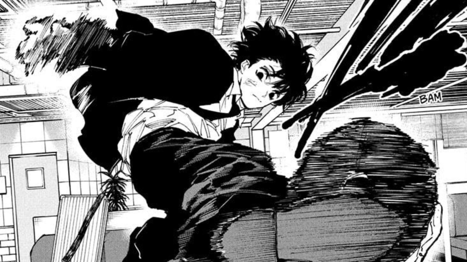 Nagumo vs Oki as seen in the manga 