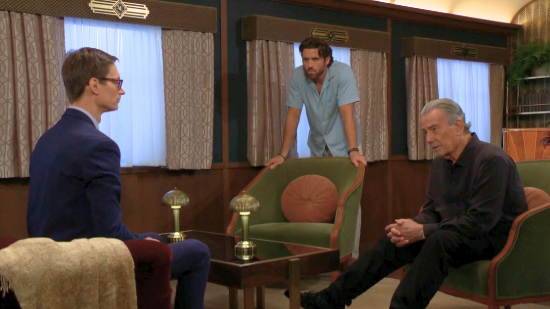 Carter, Victor, and Chance on The Young and the Restless | Image: CBS