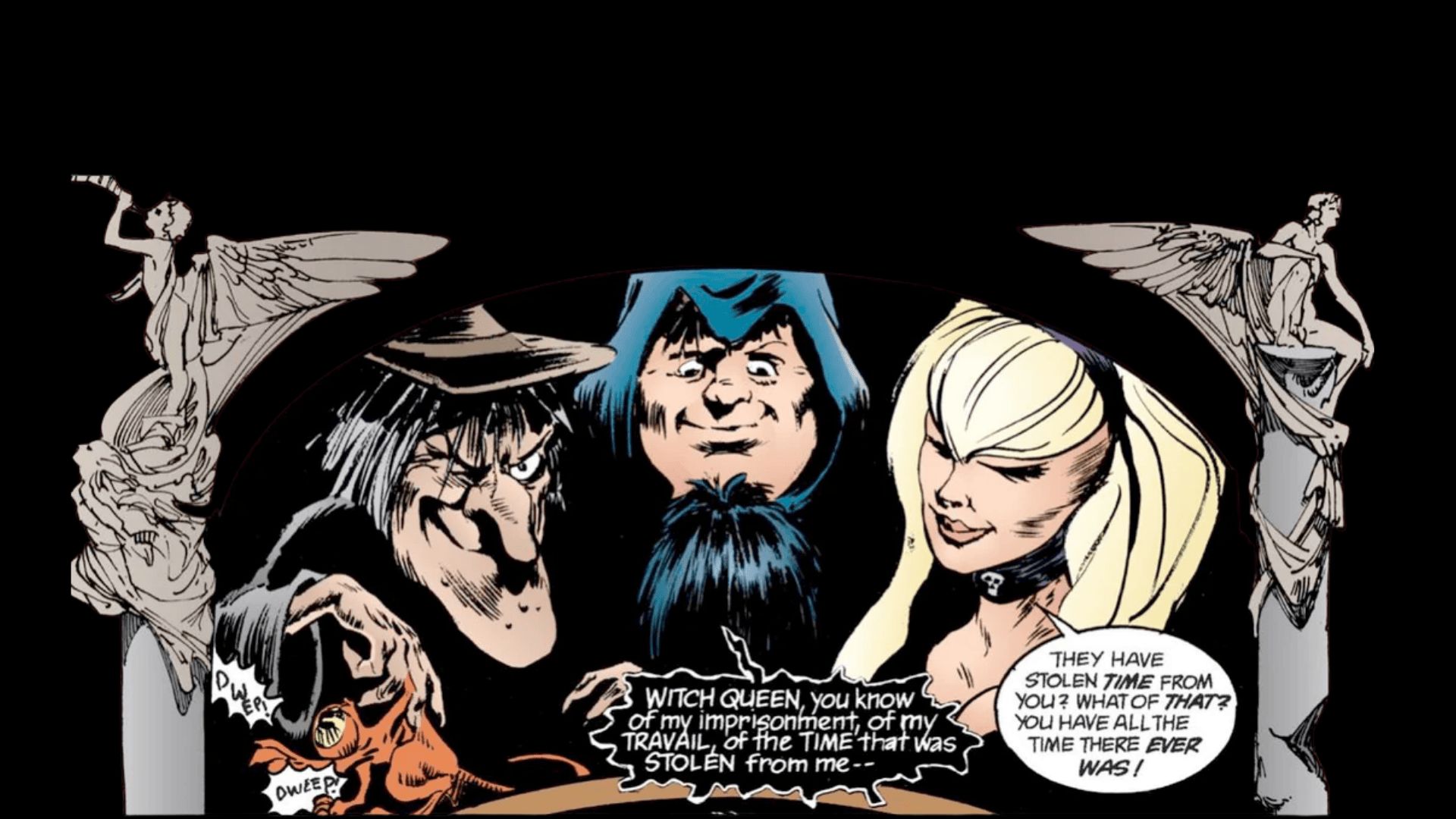 The Sisters from the Sandman comics | Image via: DC/Vertigo