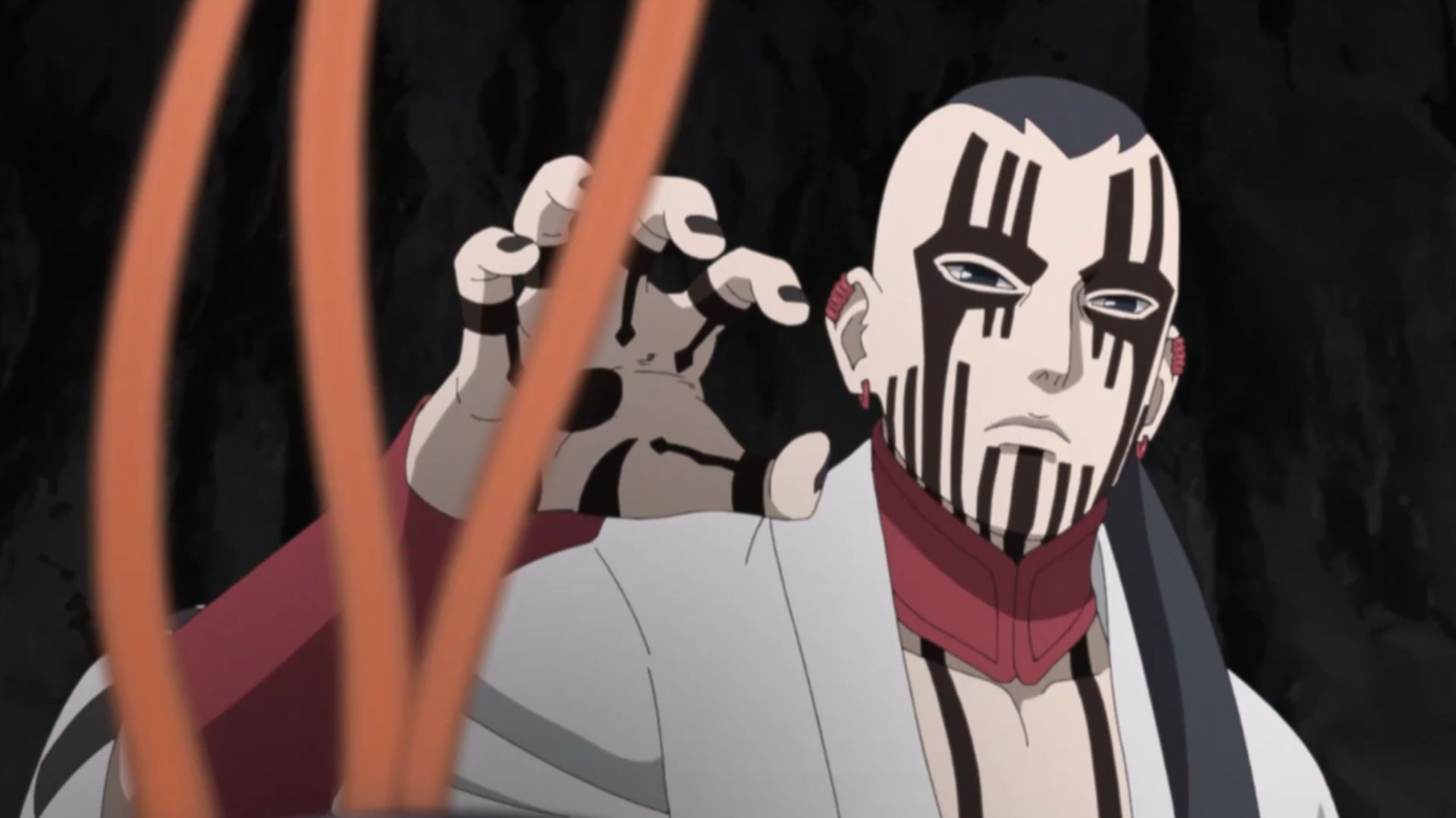 The Karma mark of Jigan as seen in Boruto