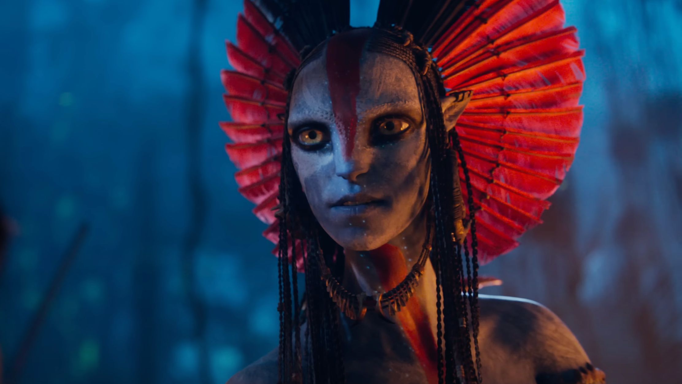 A still from Avatar: Fire and Ash (Image via YouTube/Avatar)