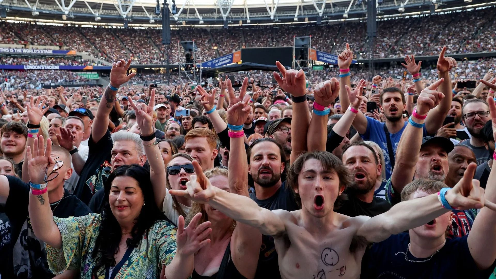 Foo Fighters Perform at London Stadium - Source: Getty