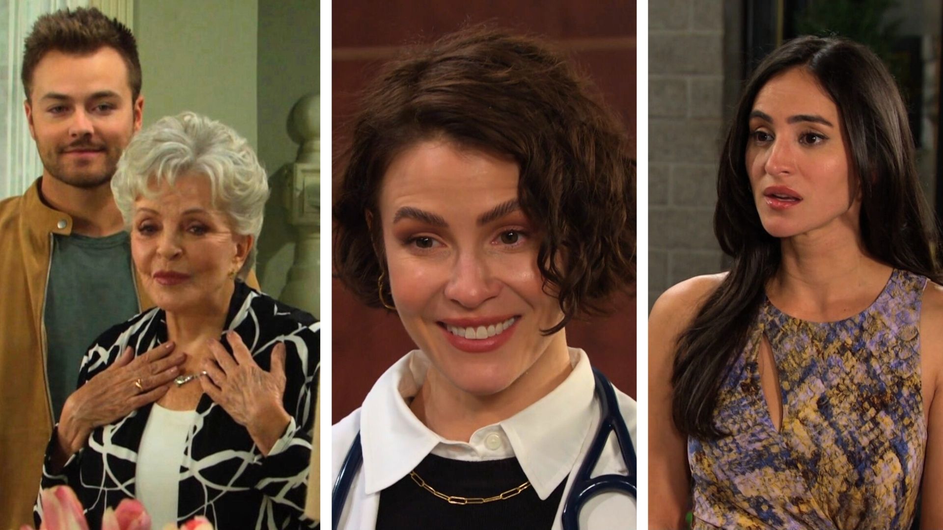 Doug III, Julie, Sarah, Gabi on Days of our Lives | Image: Peacock