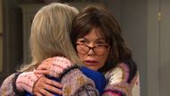 Days of Our Lives' Susan Banks hugging Marlena. | Image Source: Peacock