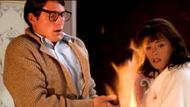 Lois sees Clark's bare hand in the fireplace in Superman II | Image via Hulu