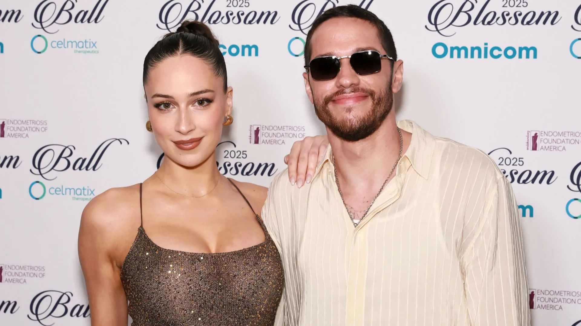 Elsie Hewitt and Pete Davidson are expecting (Getty via Soap Central CMS - Resized on Canva)