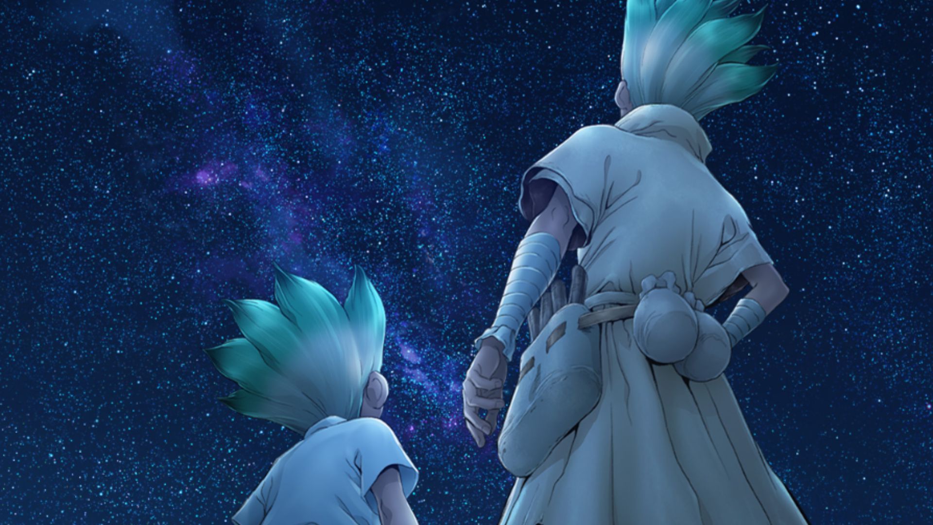 Dr. Senku as seen in the series (Image Source: Studio TMS Entertainment)