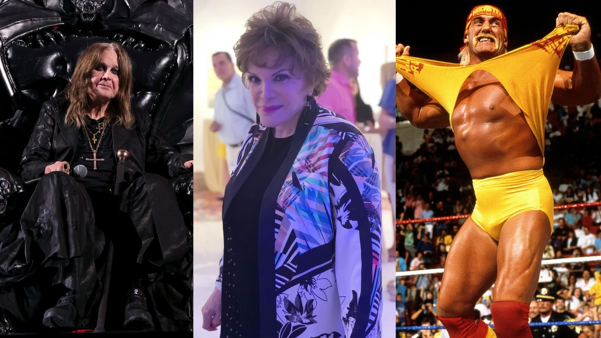 Ozzy Osbourne, Hulk Hogan, Connie Francis, stars who died in July 2025 (Image via Instagram)