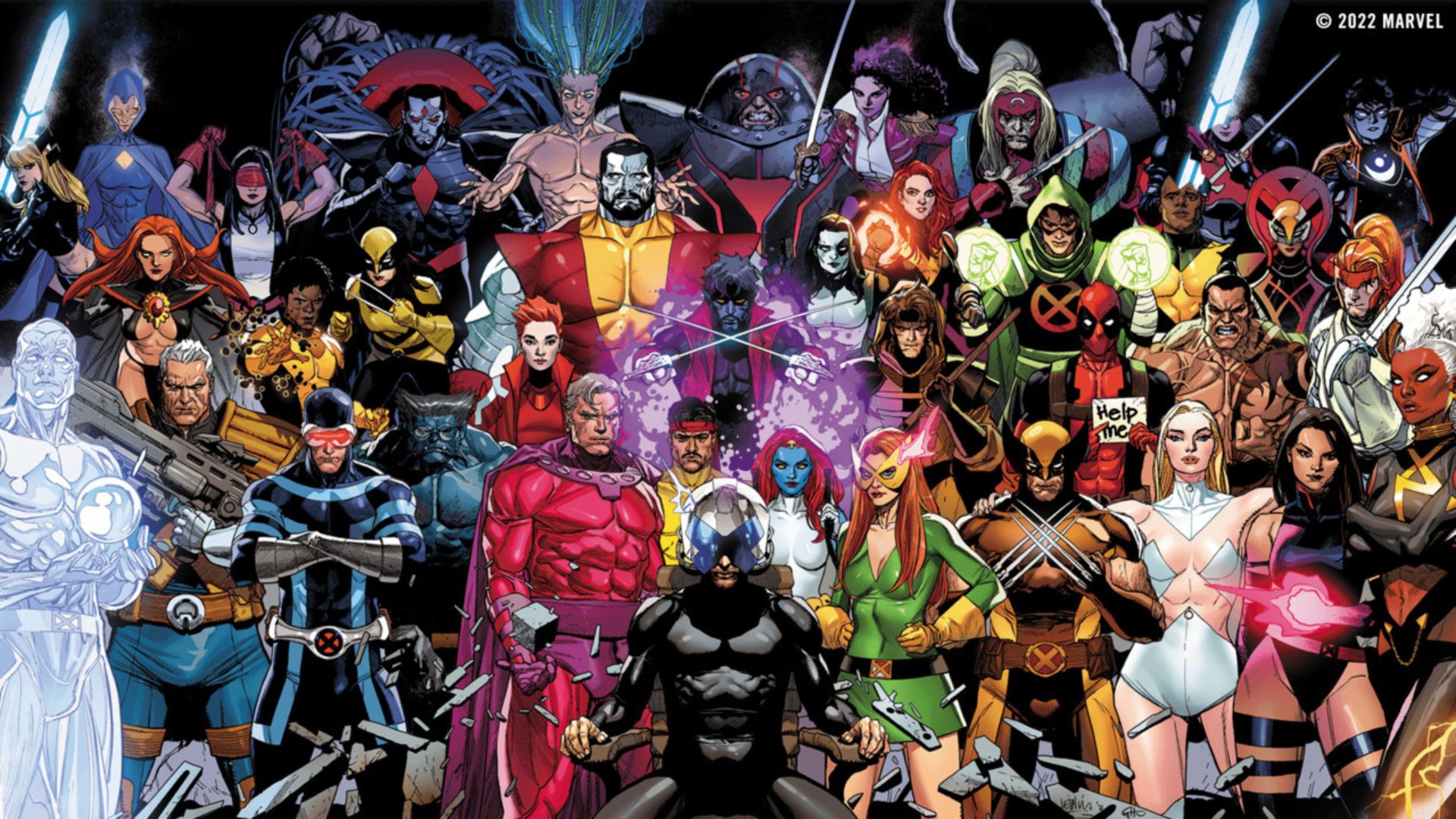 The X-Men as seen in the comics | Image Via: www.marvel.com