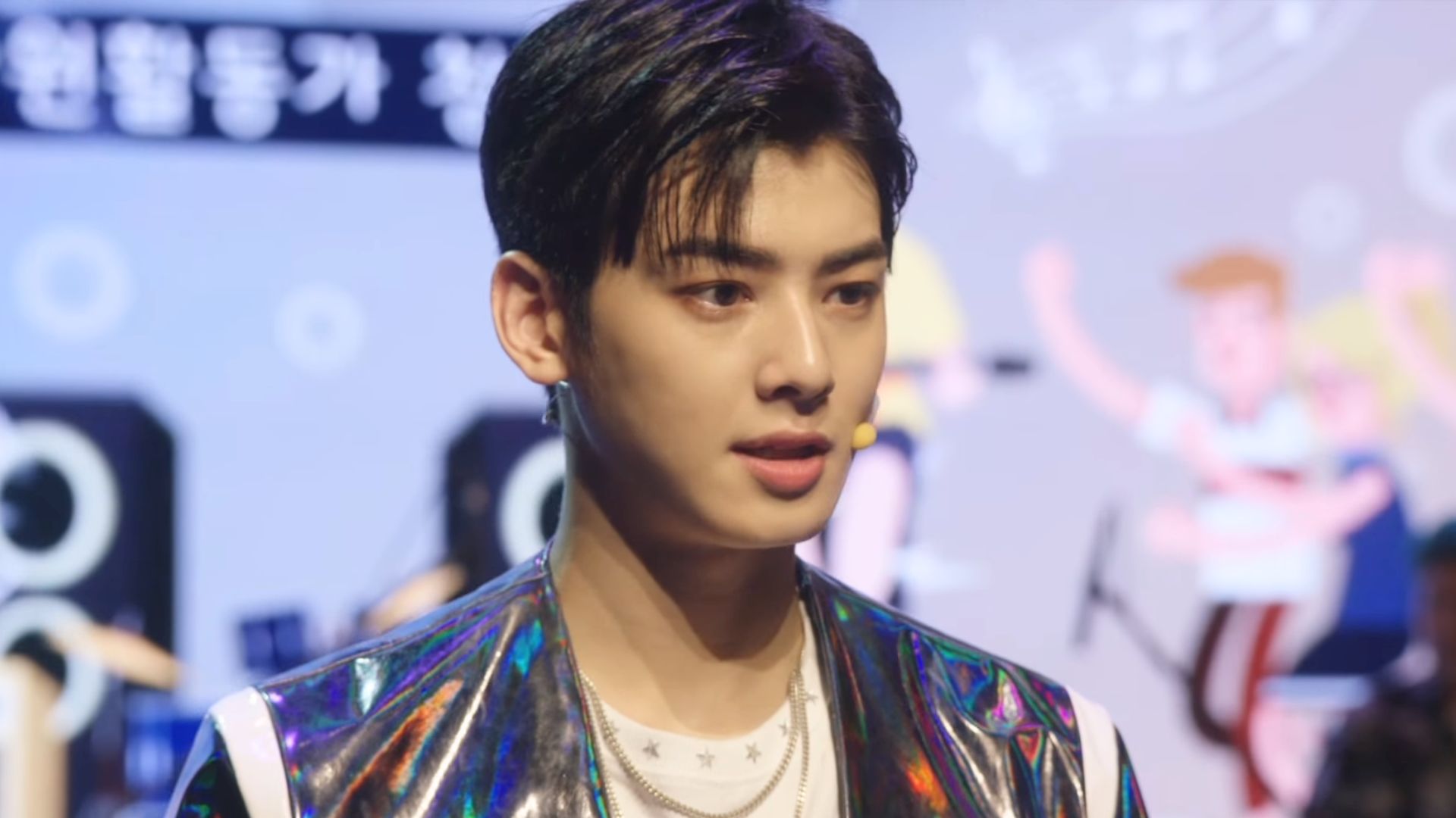 Cha Eun-woo in Top Management  | Image via YouTube Premium 