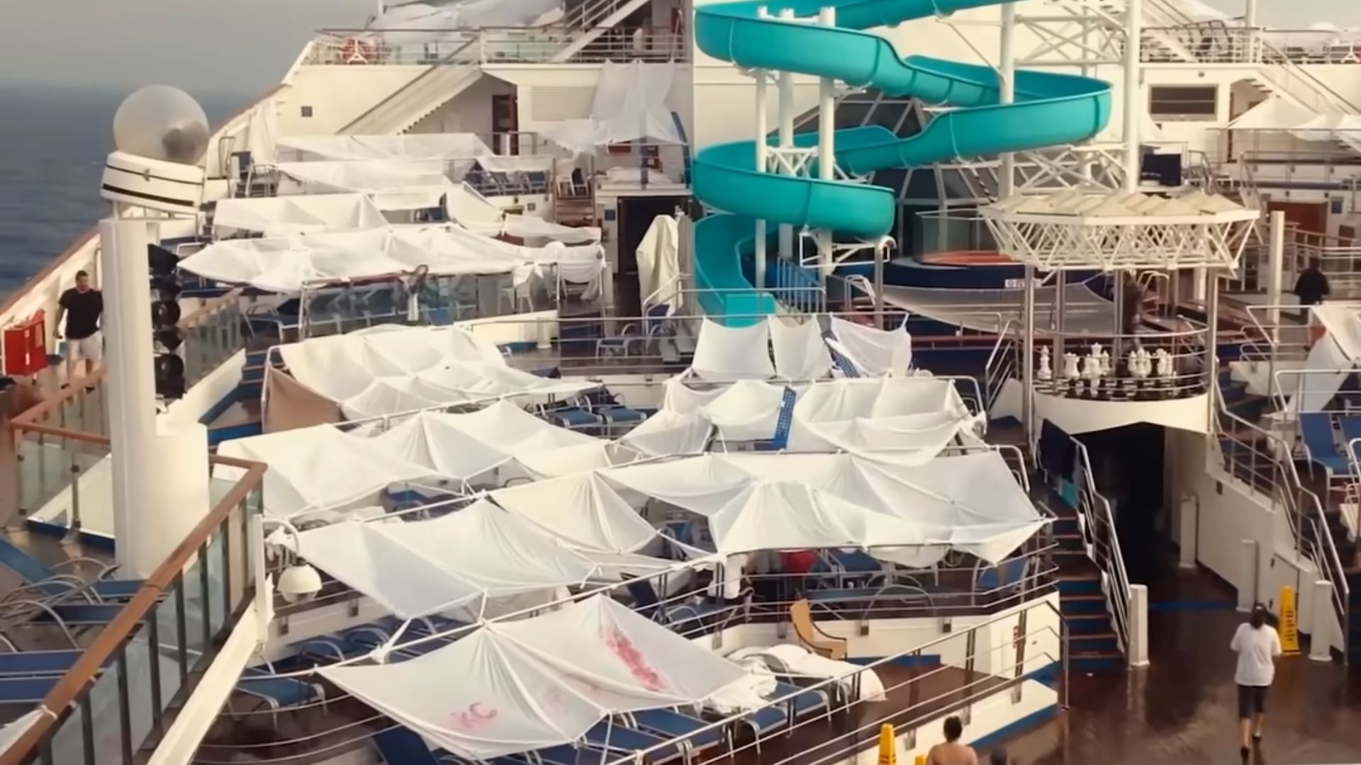 Scene from Trainwreck: Poop Cruise | Image via YouTube/Netflix