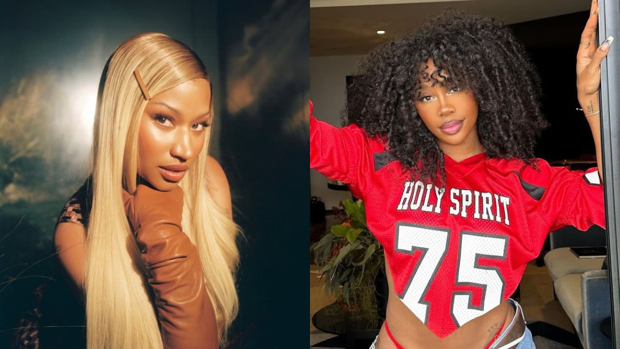 Image via Instagram: @nickiminaj @sza