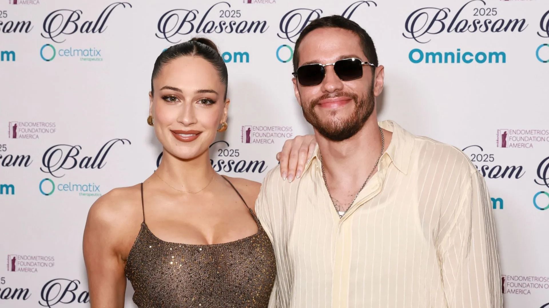 Elsie Hewitt and Pete Davidson attend the 13th Annual Blossom Ball - Source: Getty