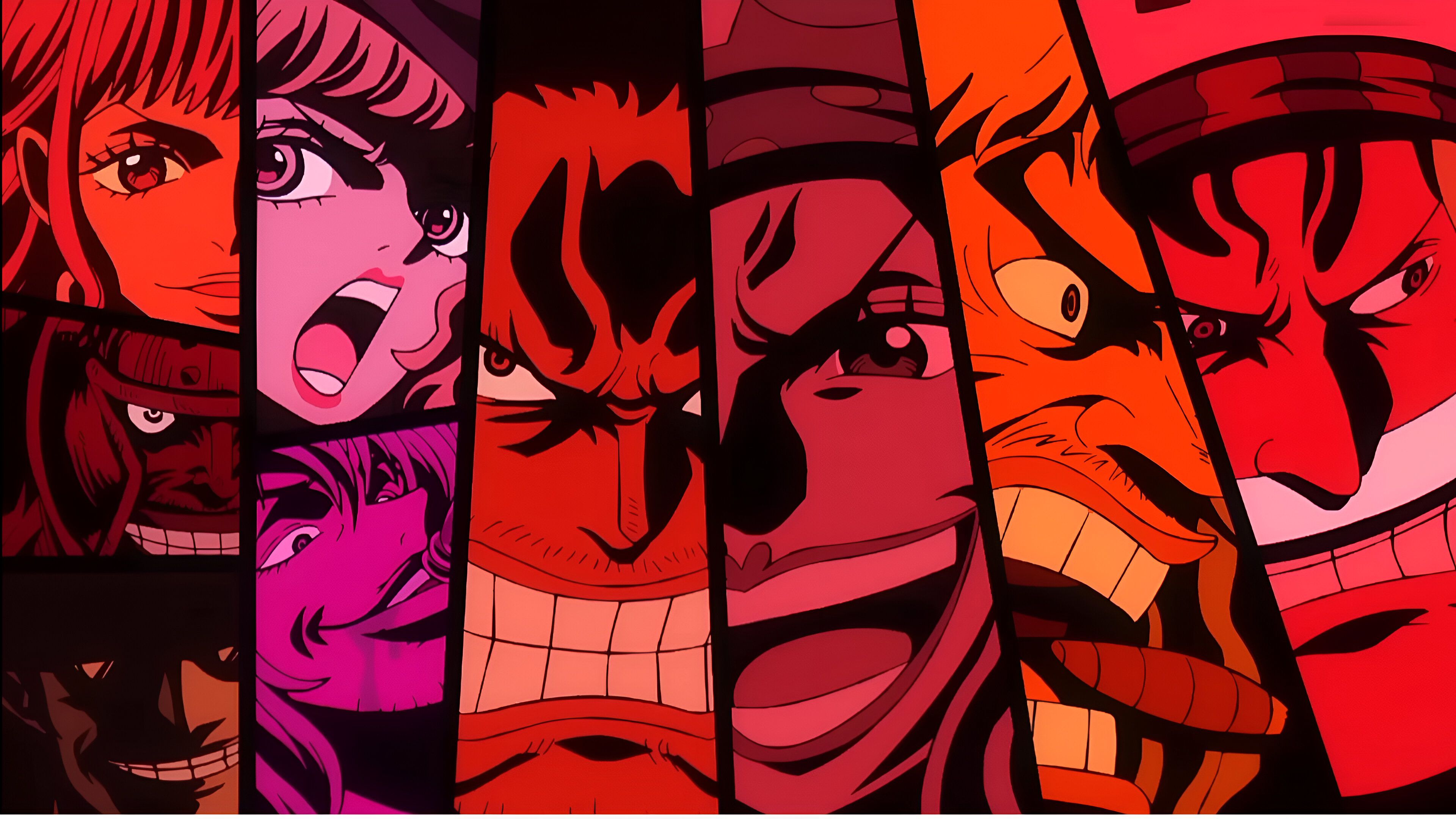 The Rocks Pirates Crew in One Piece 