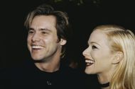 Jim Carrey And Lauren Holly (Photo by Vinnie Zuffante/Getty Images)