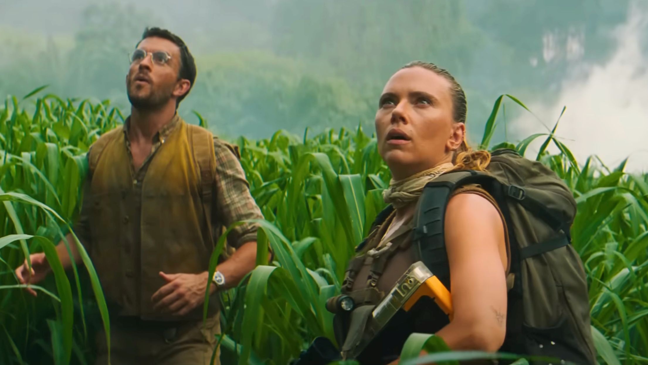 A still from Jurassic World Rebirth (Image via YouTube/Universal Pictures)