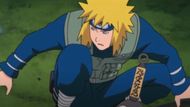 Minato Namikaze as seen using Flying Raijin (Image Source: Studio Pierrot)