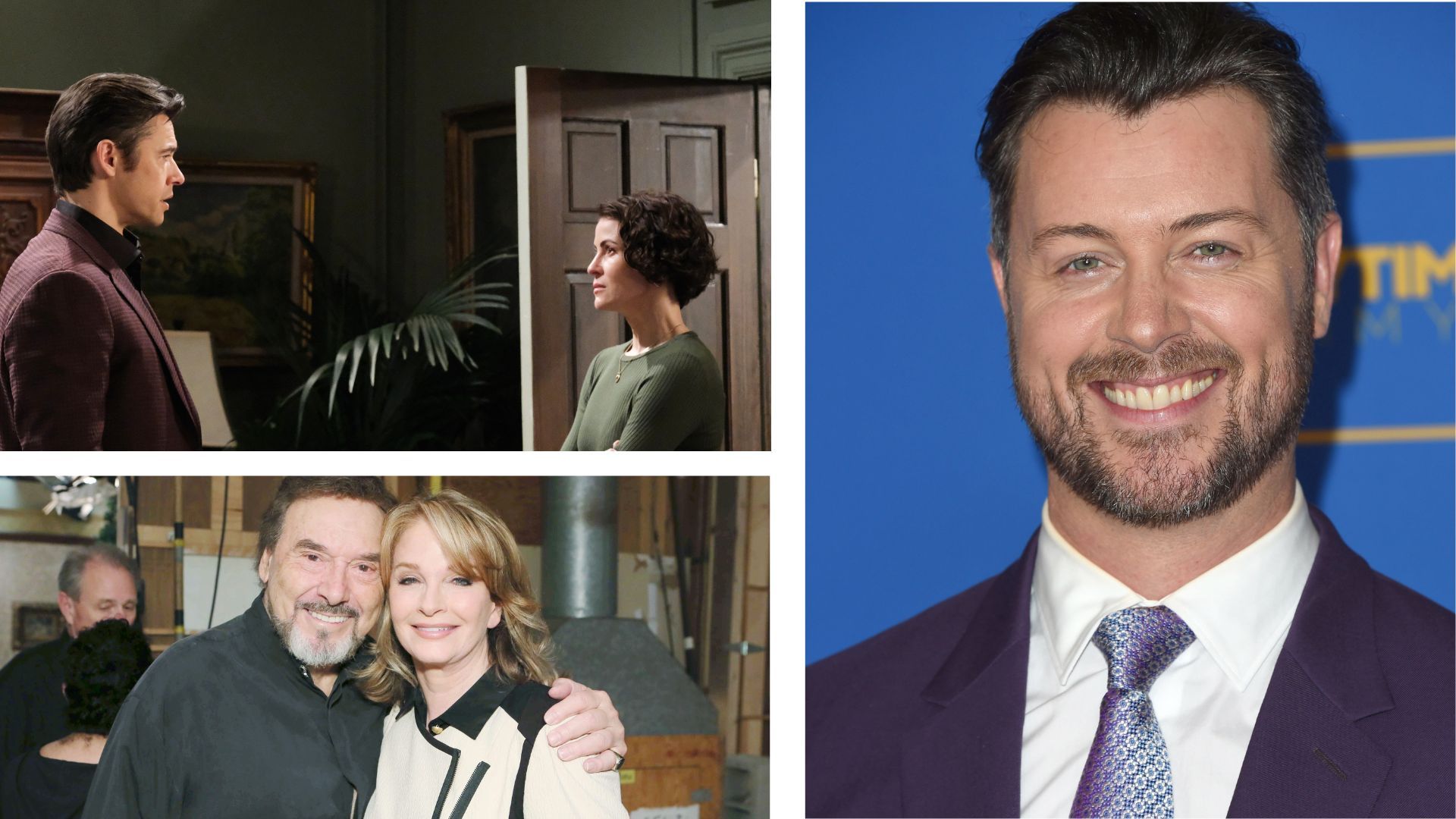Xander (Paul Telfer) and Sarah (Linsey Godfrey) may have a long road ahead of them, EJ (Dan Feuerriegel) is going to defend his son in court, and Marlena (Deidre Hall) may be revisited by Stefano (the late Joe Mascolo) on Days of our Lives | Image: JPI 