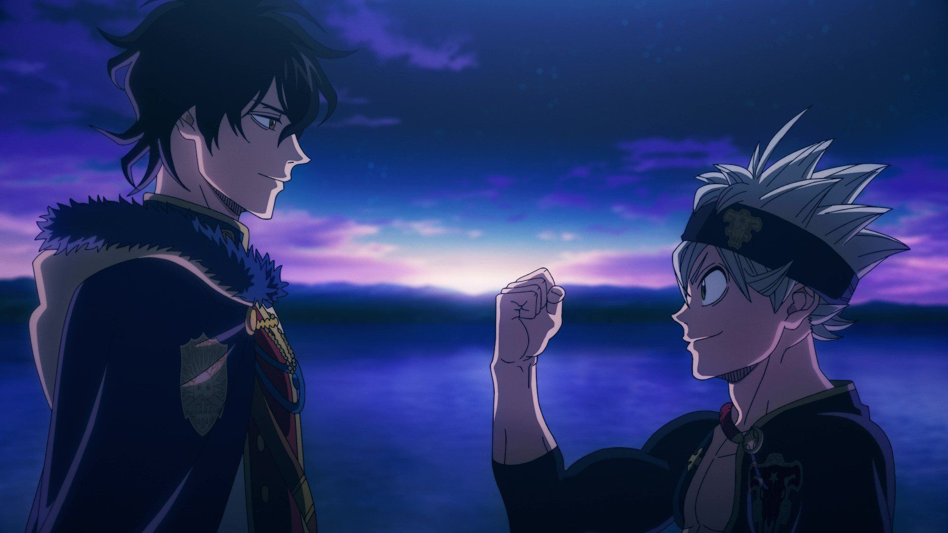Asta and Yuno as seen in Black Clover anime