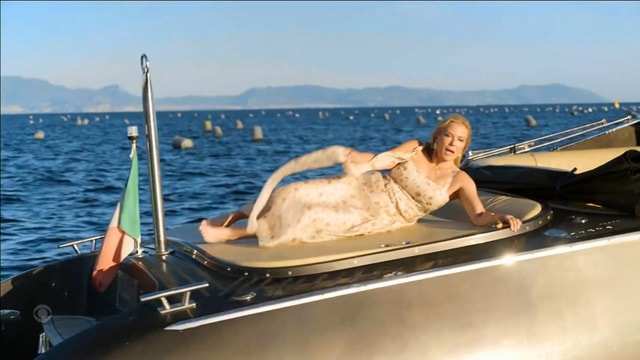 The Bold and the Beautiful: The art of falling off a stationary boat | Image: CBS