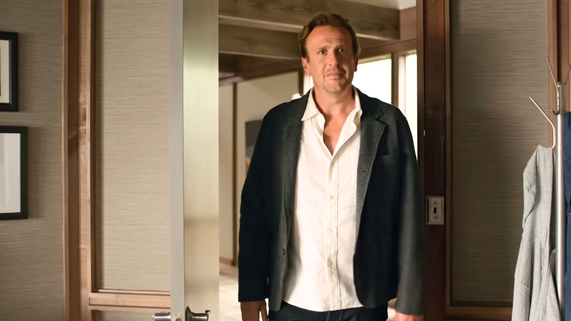 Jason Segel in Shrinking | Image via YouTube/Apple TV
