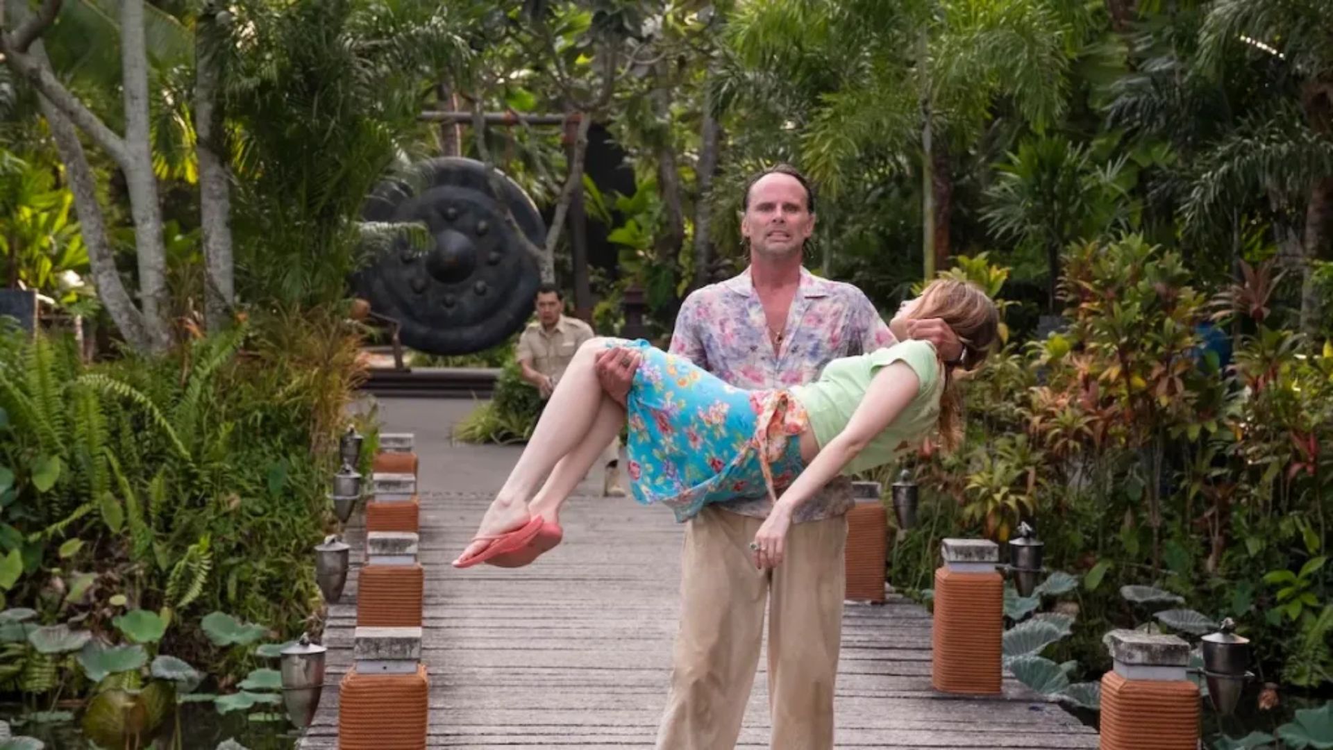 Moment from Season 3 Episode 8 of The White Lotus | Image via HBO