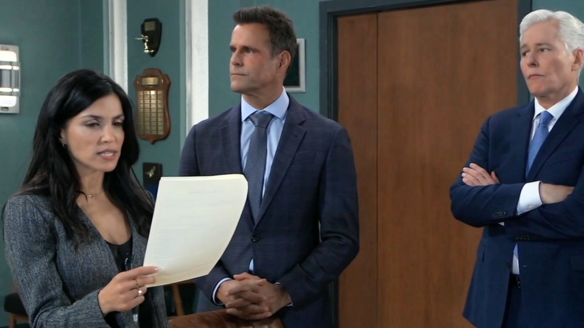 General Hospital&#039;s Drew thinks he&#039;s going to get his way | Image: ABC