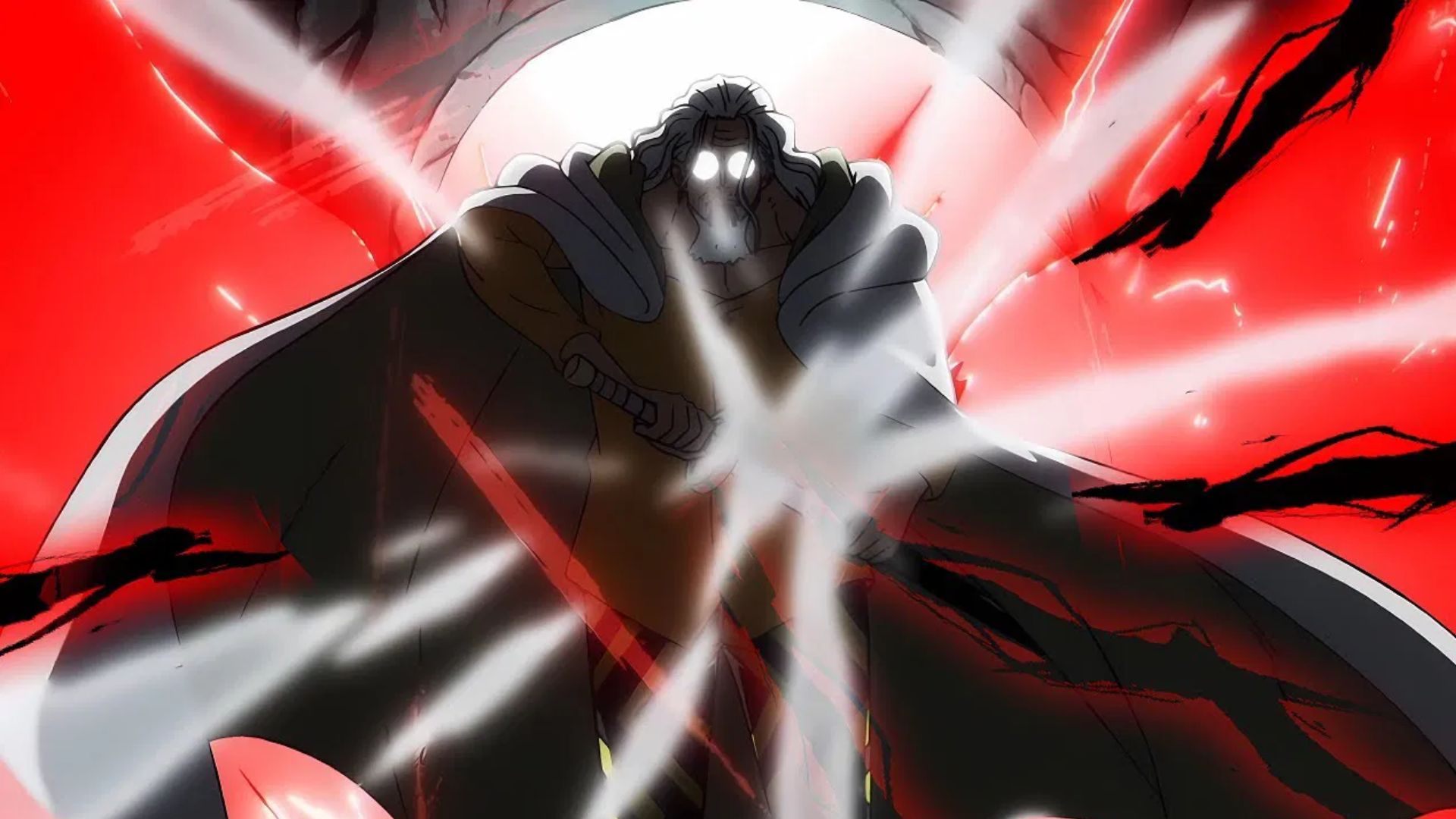Rayleigh, using his Haki as seen in anime (Image Source: Toei Animation)