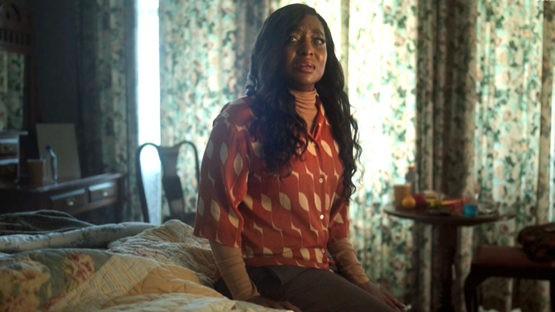 Gabrielle Barclay, a siren (Image via Netflix)