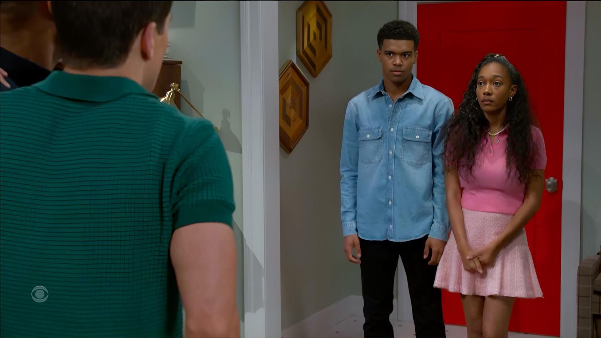 To meet June or not to meet June? That was the question for Samantha and Tyrell on Beyond the Gates | Image: CBS