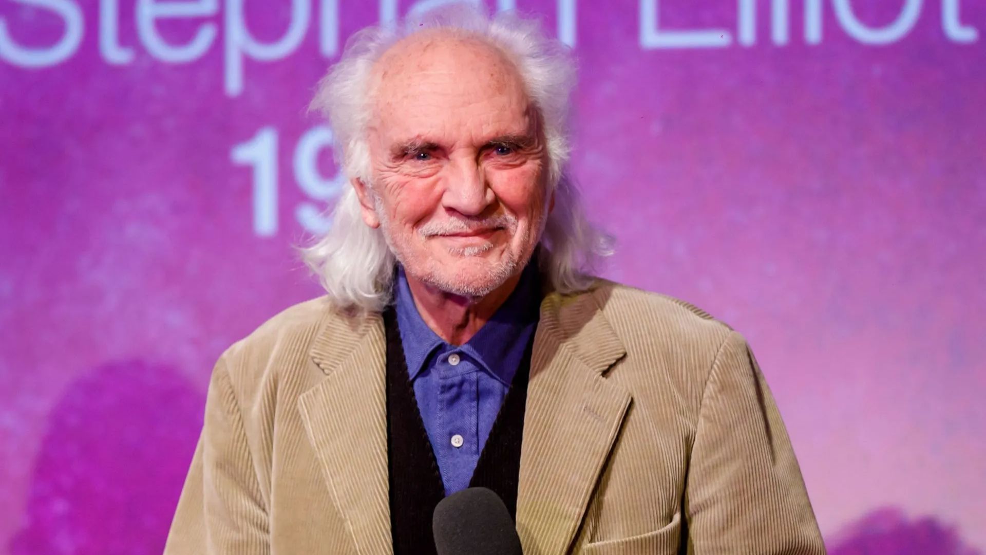 Tributes for Terence Stamp (Getty via Soap Central CMS - Resized on Canva)