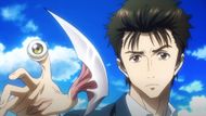 Shinichi and his parasite, Migi (Image Source: Studio Madhouse)