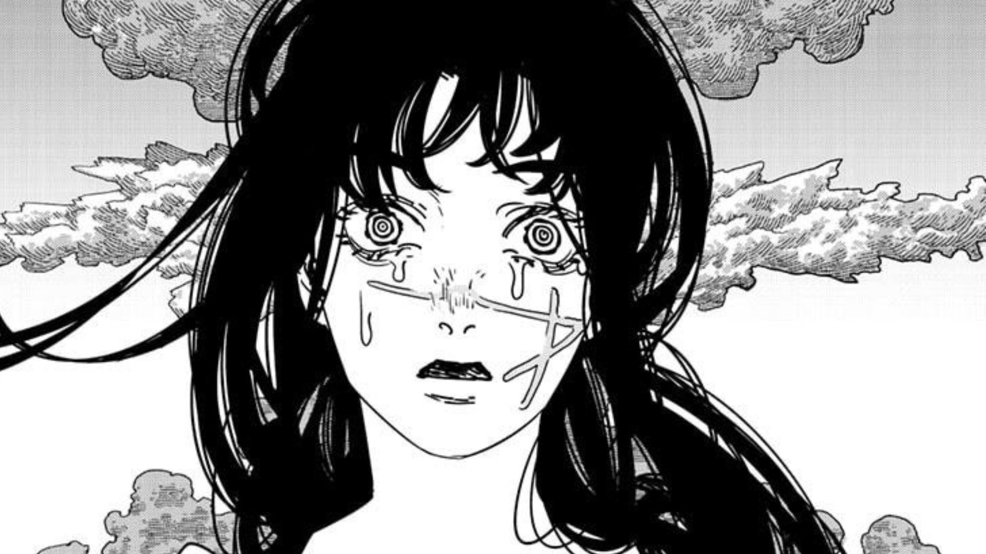 Yoru remembers nuclear weapons as seen in the manga (Image credit: Shueisha)