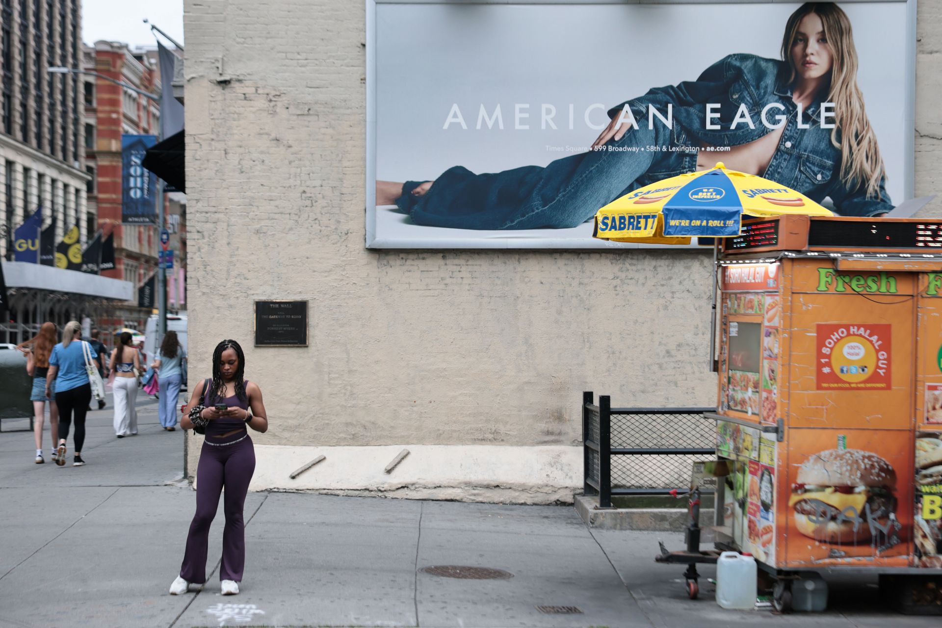 American Eagle Ad Campaign Featuring Actor Sydney Sweeney Draw Controversy - Source: Getty