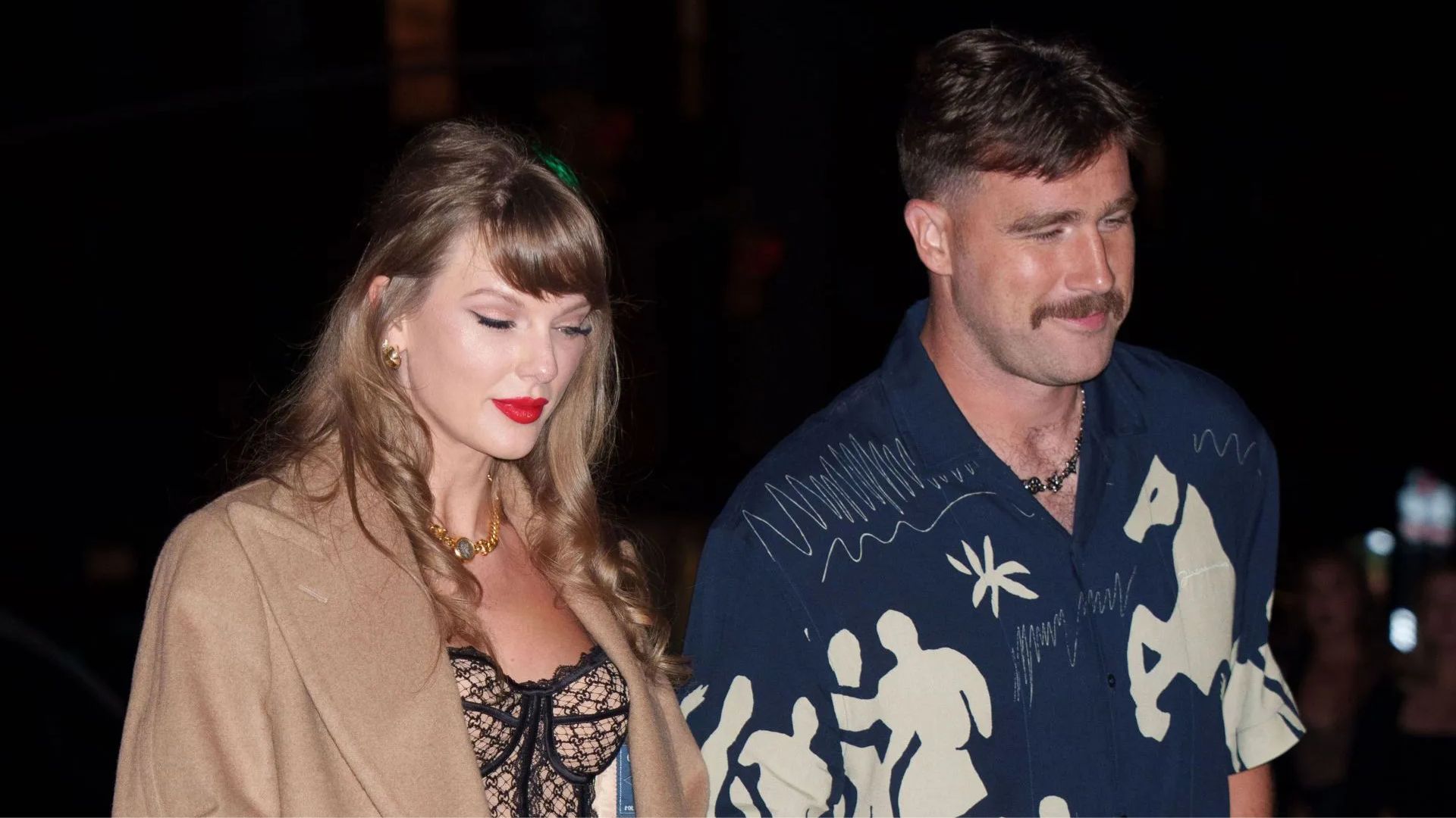 Taylor Swift and Travis Kelce