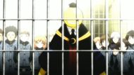 Koro-sensei and his students got caught up by Reaper (Image Source: Studio Lerch)
