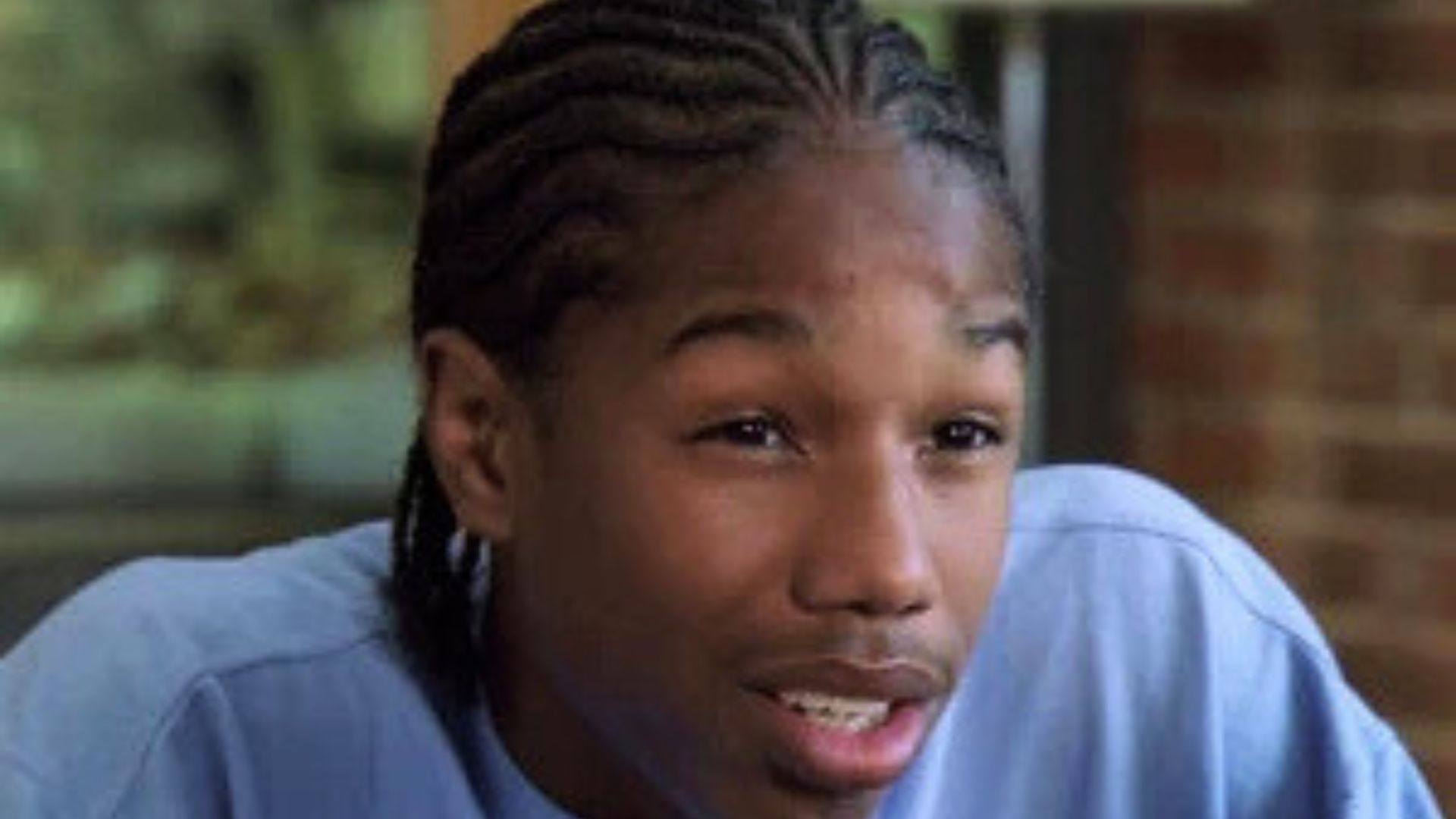 Michael B. Jordan as Wallace in The Wire (Image via HBO)
